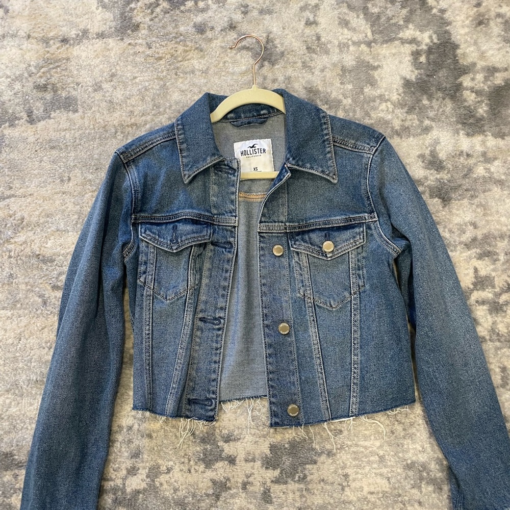 Cropped Jean Jacket